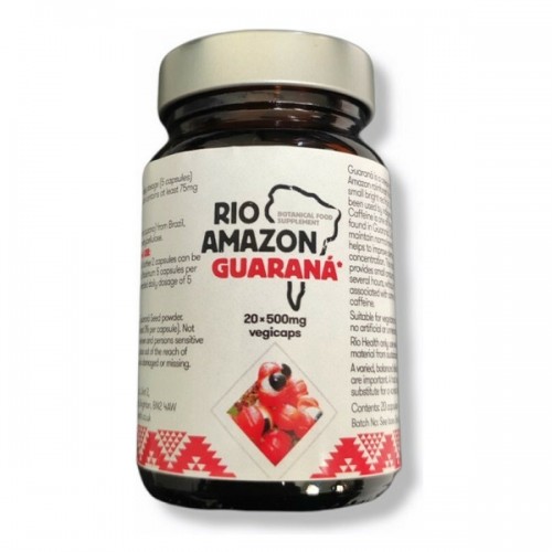 RIO TRADING GUARANA 500MG 20CAPS