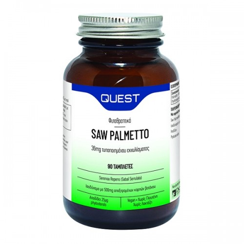 QUEST SAW PALMETTO 36MG EXTRACT 90TABS
