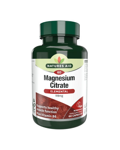 NATURES AID MAGNESIUM CITRATE 750MG 60CAPS