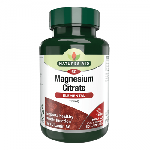 NATURES AID MAGNESIUM CITRATE 750MG 60CAPS