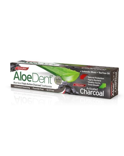 ALOE DENT TRIPLE ACTION CHARCOAL TOOTHPASTE 100ML