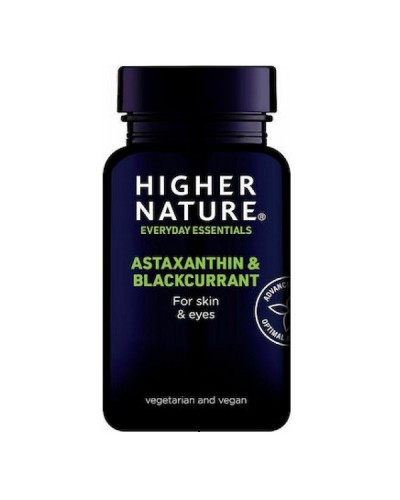 HIGHER NATURE ASTAXANTHIN & BLACKCURRANT 90CAPS