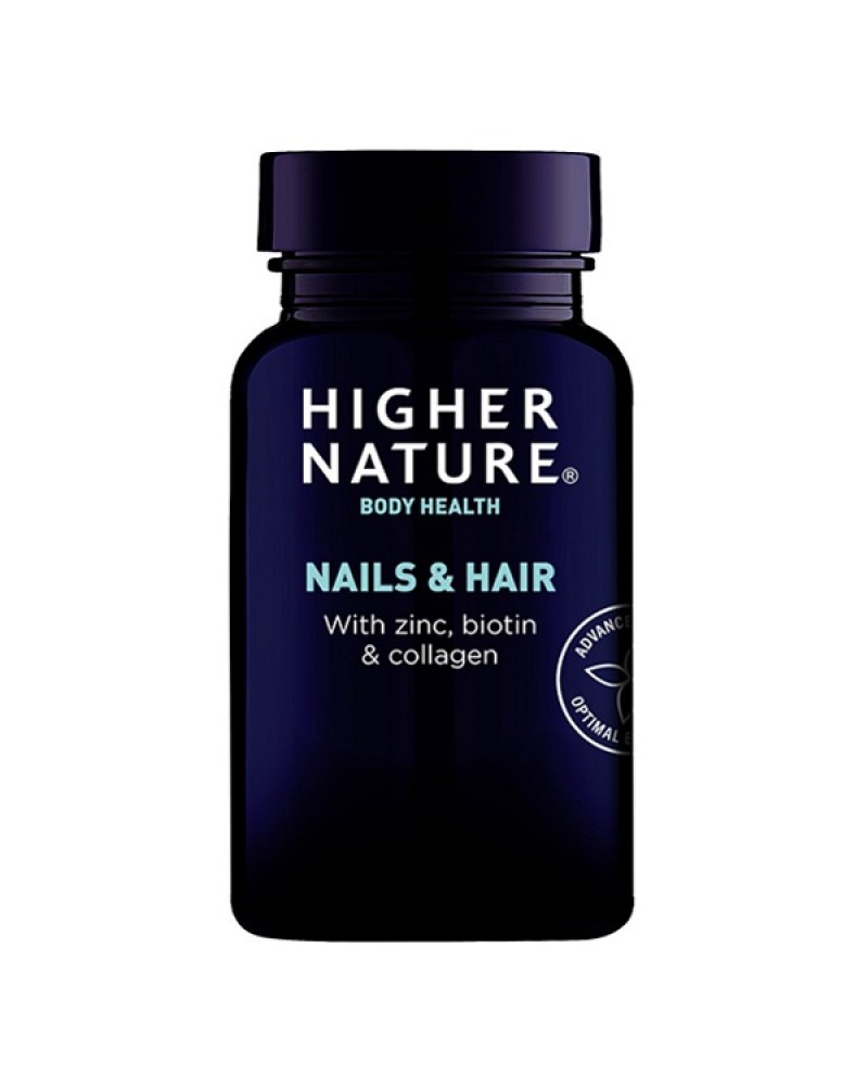 HIGHER NATURE NAILS & HAIR 120CAPS