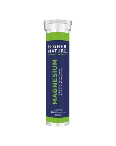 HIGHER NATURE MAGNESIUM 200MG 20EFF. TABS