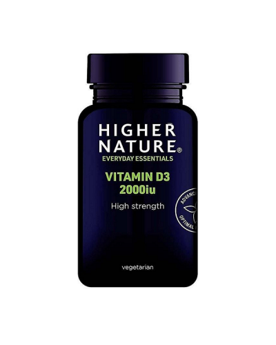 HIGHER NATURE VITAMIN D3  2000IU 60GEL-CAPS