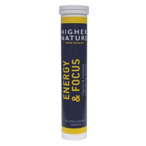 HIGHER NATURE ENERGY & FOCUS 13 EFF. TABS