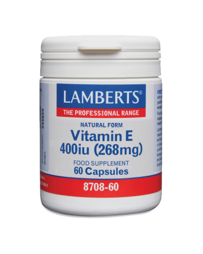 LAMBERTS VITAMIN E 400IU NATURAL FORM 60CAPS