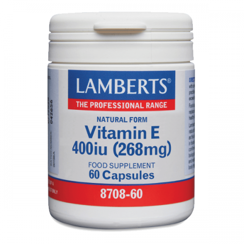 LAMBERTS VITAMIN E 400IU NATURAL FORM 60CAPS