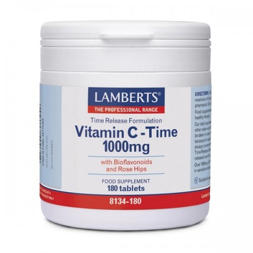 LAMBERTS VITAMIN C 1000MG TIME RELEASE 180TABS