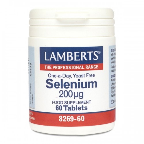 LAMBERTS SELENIUM 200μg 60tabs LAMBERTS SELENIUM 200μg 60tabs