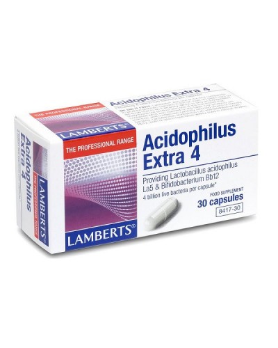 LAMBERTS ACIDOPHILUS EXTRA  4 30CAPS