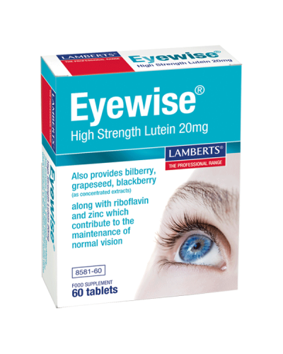 LAMBERTS EYEWISE HIGH STRENGTH LUTEIN 20MG 60TABS