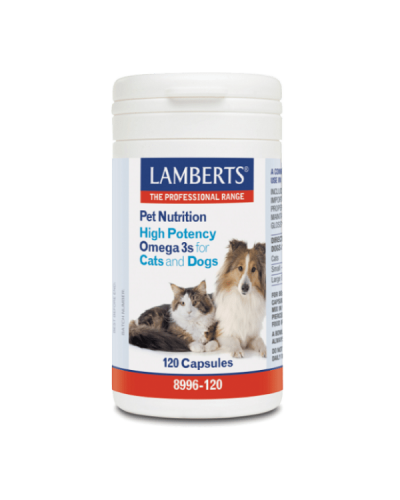 LAMBERTS PET NUTRITION OMEGA 3 120TABS