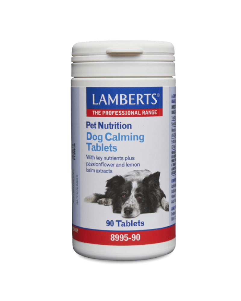 LAMBERTS PET NUTRITION DOG CALMING 90TABS LAMBERTS PET NUTRITION DOG CALMING 90TABS