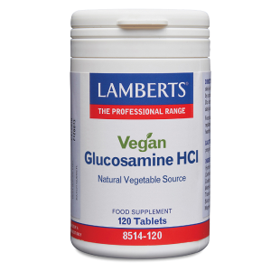 LAMBERTS VEGAN GLUCOSAMINE HCI 750MG 120TABS 
