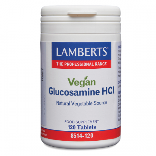 LAMBERTS VEGAN GLUCOSAMINE HCI 750MG 120TABS 