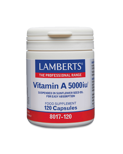 LAMBERTS VITAMIN A 5000IU 120CAPS