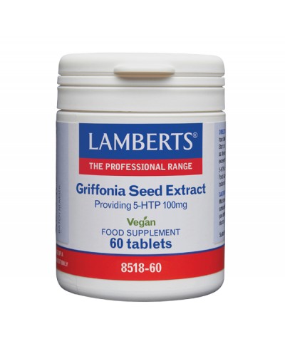 LAMBERTS GRIFFONIA SEED EXTRACT (PROVIDING 5-HTP 100mg) 60tabs