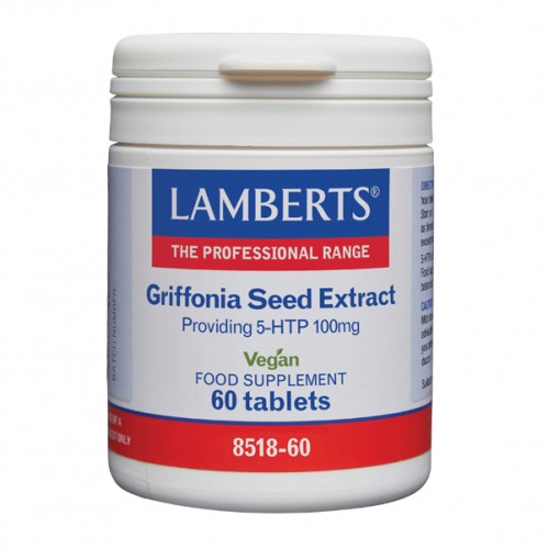 LAMBERTS GRIFFONIA SEED EXTRACT (PROVIDING 5-HTP 100mg) 60tabs