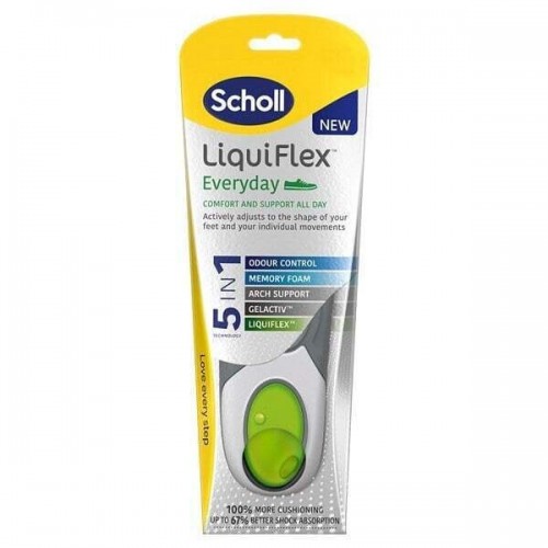 SCHOLL LIQUIFLEX EVERYDAY 5 IN 1 TECHNOLOGY ΑΝΑΤΟΜΙΚΟΙ ΠΑΤΟΙ ΠΑΠΟΥΤΣΙΩΝ Νο. 36-41 1 ζευγάρι