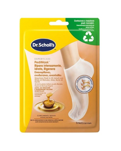 SCHOLL EXPERT CARE PEDIMASK ΜΕΛΙ MANUKA 1 ζευγάρι