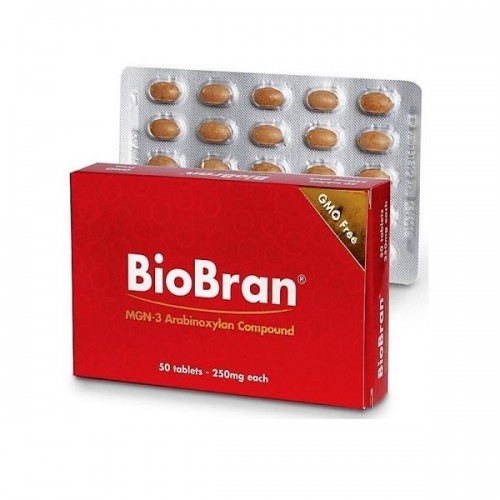 BIOBRAN 250MG 50TABS