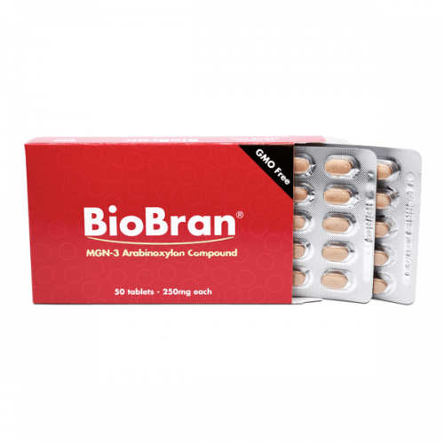 BIOBRAN 250MG 50TABS