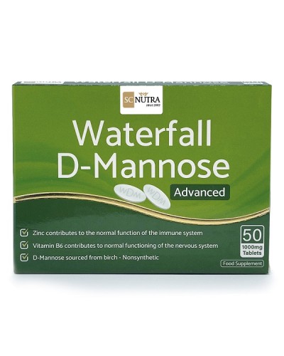 SC NUTRA WATERFALL D-MANNOSE ADVANCED 50TABS 