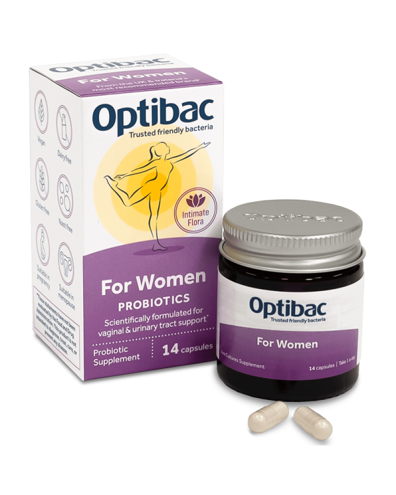 OPTIBAC PROBIOTICS FOR WOMEN 14CAPS
