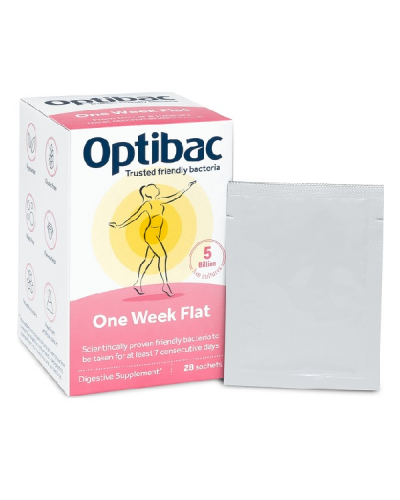 OPTIBAC PROBIOTICS ONE WEEK FLAT 28SACHETS