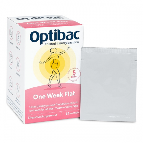 OPTIBAC PROBIOTICS ONE WEEK FLAT 28SACHETS