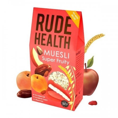 RUDE HEALTH MUESLI SUPER FRUITY 500GR