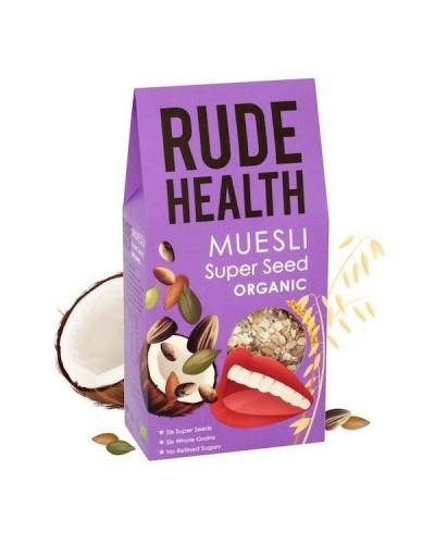 RUDE HEALTH MUESLI SUPER SEED ORGANIC 500GR