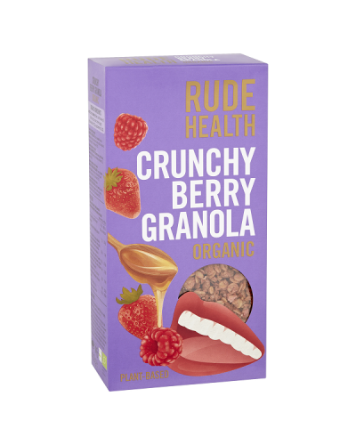 RUDE HEALTH GRANOLA CRUNCHY BERRY 400GR