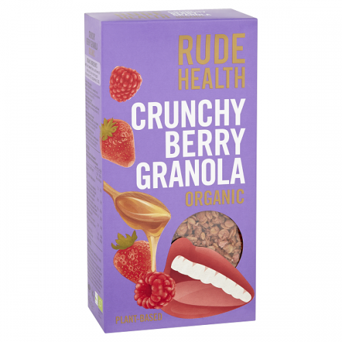 RUDE HEALTH GRANOLA CRUNCHY BERRY 400GR