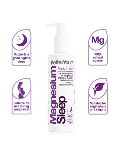 BETTER YOU MAGNESIUM SLEEP MINERAL LOTION 180ml