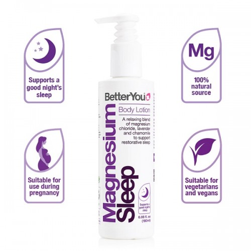 BETTER YOU MAGNESIUM SLEEP MINERAL LOTION 180ml