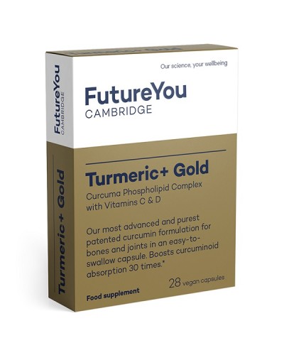 FUTUREYOU CAMBRIDGE TURMERIC+ GOLD 28 Vegan Caps