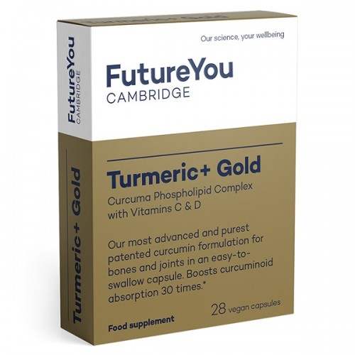 FUTUREYOU CAMBRIDGE TURMERIC+ GOLD 28 Vegan Caps