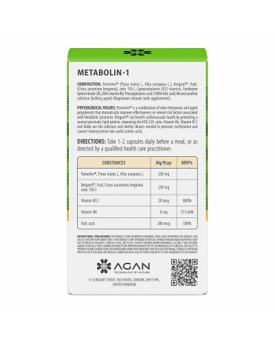 AGAN METABOLIN 1 30 VEGICAPS