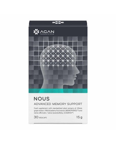 AGAN NOUS ADVANCED MEMORY SUPPORT 30 VEGICAPS