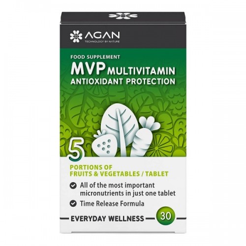 AGAN MVP MULTIVITAMIN ANTIOXIDANT PROTECTION 30 TR TABS ΛΗΞΗ 5/24