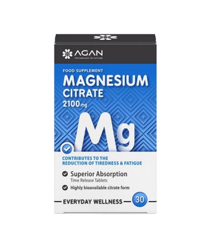 AGAN MAGNESIUM CITRATE 2100 MG 30 TR TABS