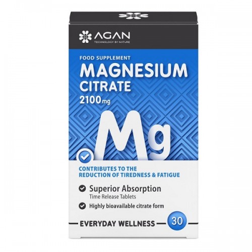 AGAN MAGNESIUM CITRATE 2100 MG 30 TR TABS