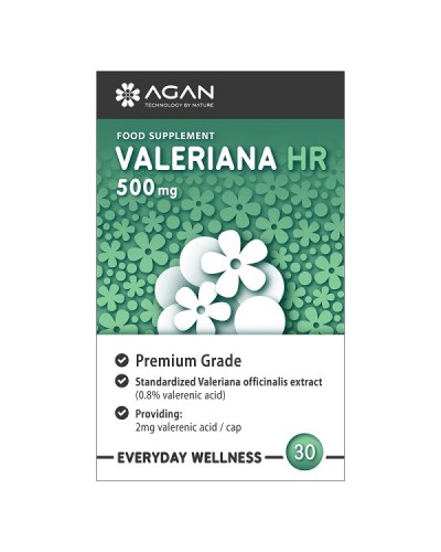 AGAN VALERIANA HR 500MG 30VEGICAPS