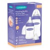 LANSINOH FEEDING BOTTLE STARTER SET ΜΠΙΜΠΕΡΟ 160ML & ΜΠΙΜΠΕΡΟ 240ML & ΘΗΛΗ 1ΤΜΧ