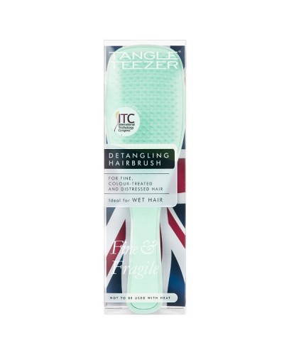 TANGLE TEEZER THE WET DETANGLER FINE & FRAGILE MINT/MINT  ΒΟΥΡΤΣΑ ΓΙΑ ΛΕΠΤΑ & ΕΥΘΡΑΥΣΤΑ ΜΑΛΛΙΑ 1τμχ