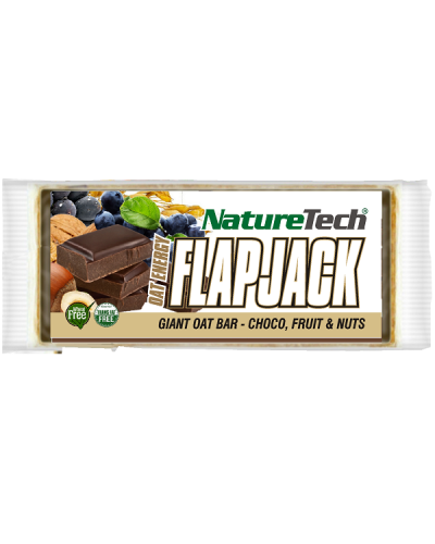 NATURETECH OAT ENERGY BAR ΜΠΑΡΑ ΒΡΩΜΗΣ ΣΟΚΟΛΑΤΑ, ΦΡΟΥΤΑ & ΞΗΡΟΙ ΚΑΡΠΟΙ 100GR