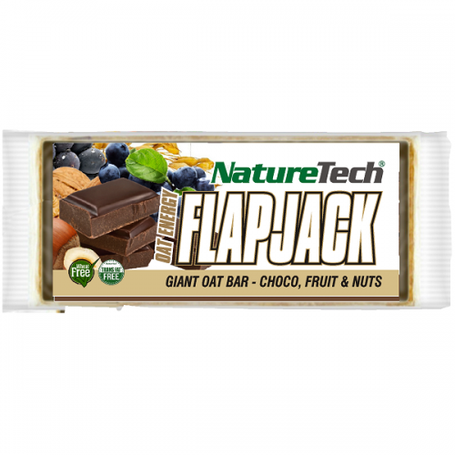 NATURETECH OAT ENERGY BAR ΜΠΑΡΑ ΒΡΩΜΗΣ ΣΟΚΟΛΑΤΑ, ΦΡΟΥΤΑ & ΞΗΡΟΙ ΚΑΡΠΟΙ 100GR