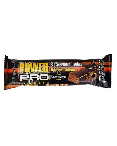 NATURETECH POWER PRO CLASSIC PROTEIN BAR CHOCOLATE FUDGE 80G